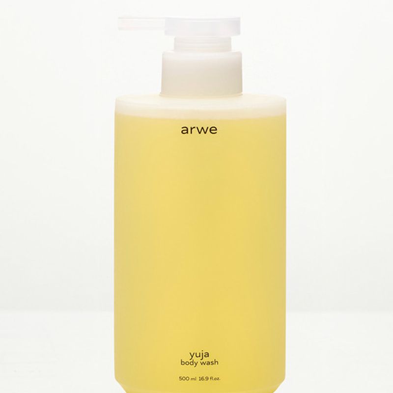 Arwe [Subtle Yuzu Scent] Arwe Yuzu Body Wash 500ml Yuzu Body Wash 500ml