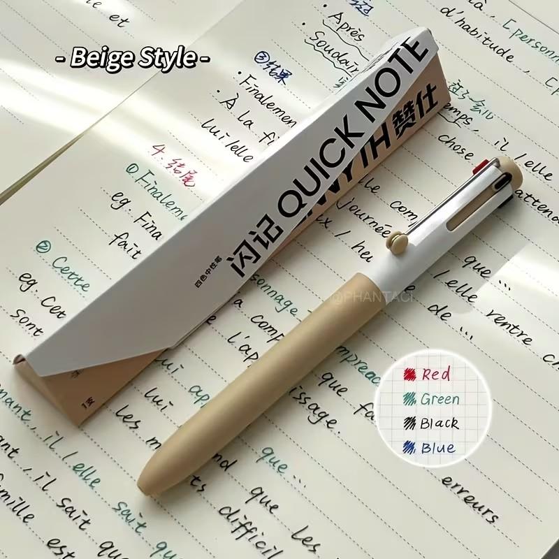 

0.5mm Quick-Dry Gel Pen Black Red Blue Green Medium Point Tip Durable Plastic Construction Ergonomic Grip Comfortable Writing