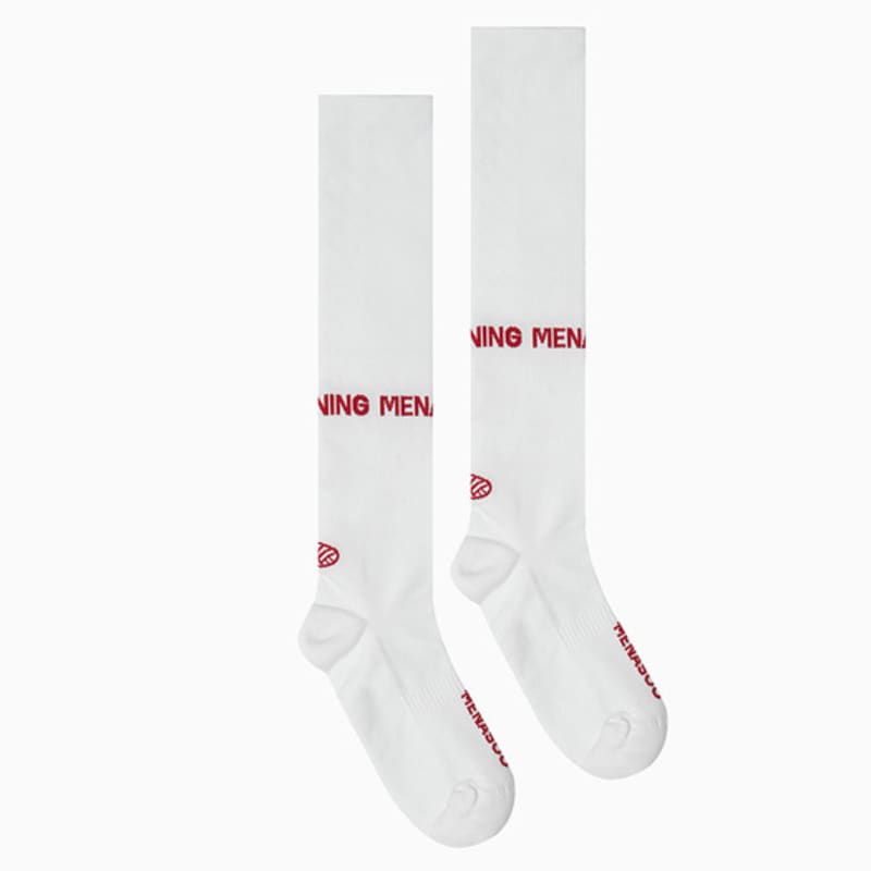 MENASOO Menasoo Long Socks_White