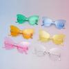 Butterfly Eyewear Unisex Frameless Sunglasses With Resin Lenses For Travel And Fashion