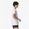 Mizuno V2MAB111 Game Short Shirt, Sleeve, Graphic, Unisex, White/Black