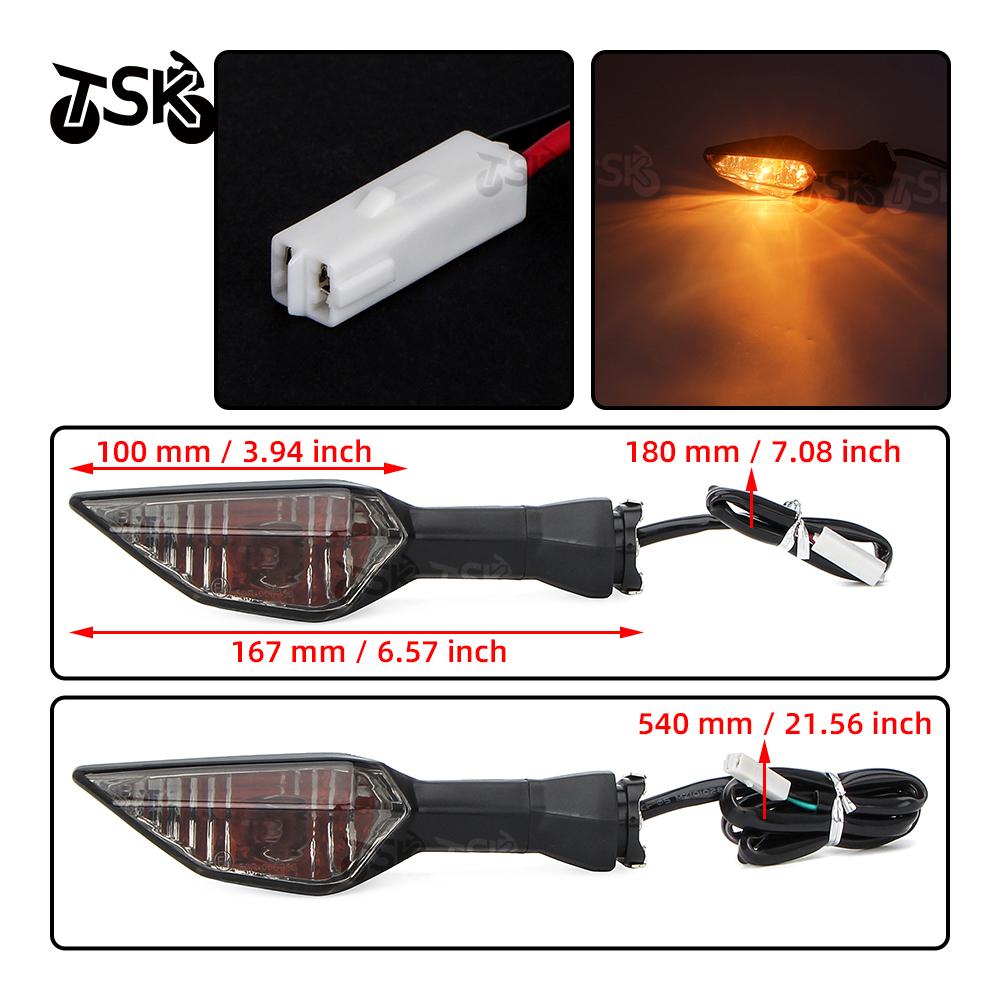 High quality Front or Rear Turn Signal For KAWASAKI NINJA 400 650 Z125 Z250 Z300 Z400 Z800 ER6N Motorcycle Indicator Light