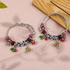 Stranger Things Diy Bead Bracelet With Zinc Alloy Charms For Gift Giving