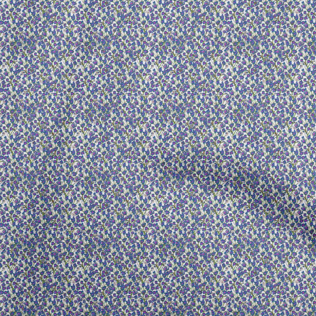 oneOone Cotton Flex Fuschia Pink Fabric Floral Quilting Supplies Print Sewing Fabric By The Yard 40 Inch