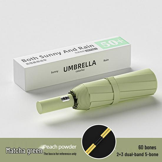 Fully Automatic Dual-Use Sun and Rain Folding Umbrella with Anti-Ultraviolet Sun Protection