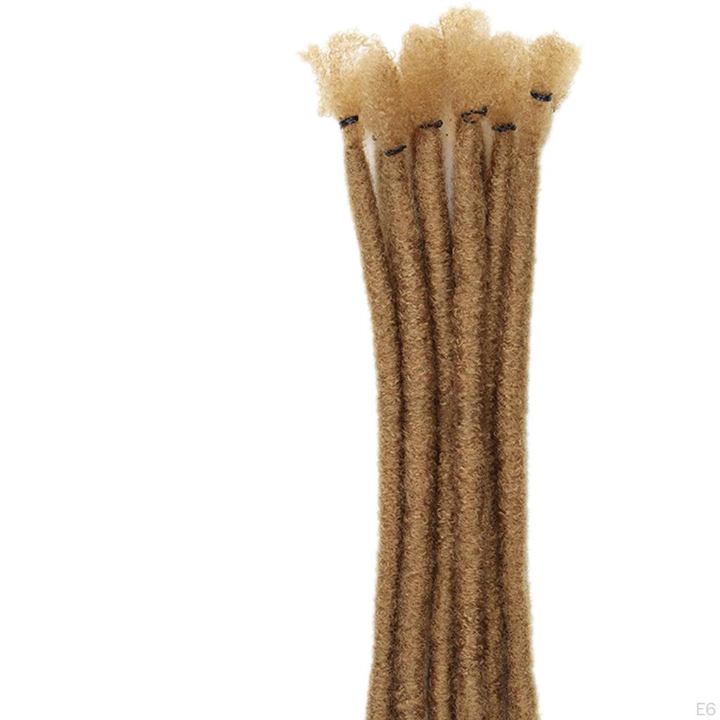 10 Pack Hair Extensions Dreadlock for DIY Styling And Events