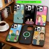Beavis B-Head Phone Case For iPhone17,16,15,14,13,12,11 Plus,Pro Magnetic For Magsafe Wireless Charging