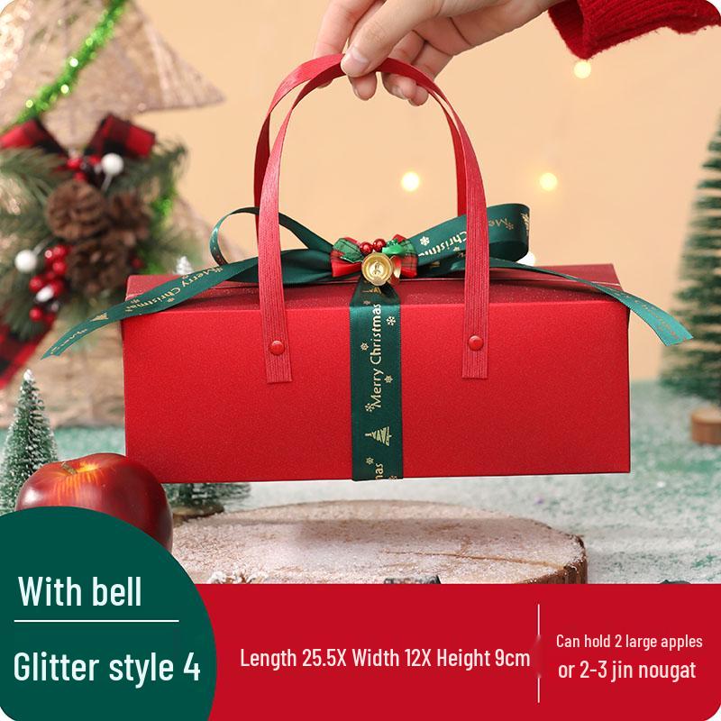 2024 Christmas Eve Children's Candy Gift Box and Decor Bag