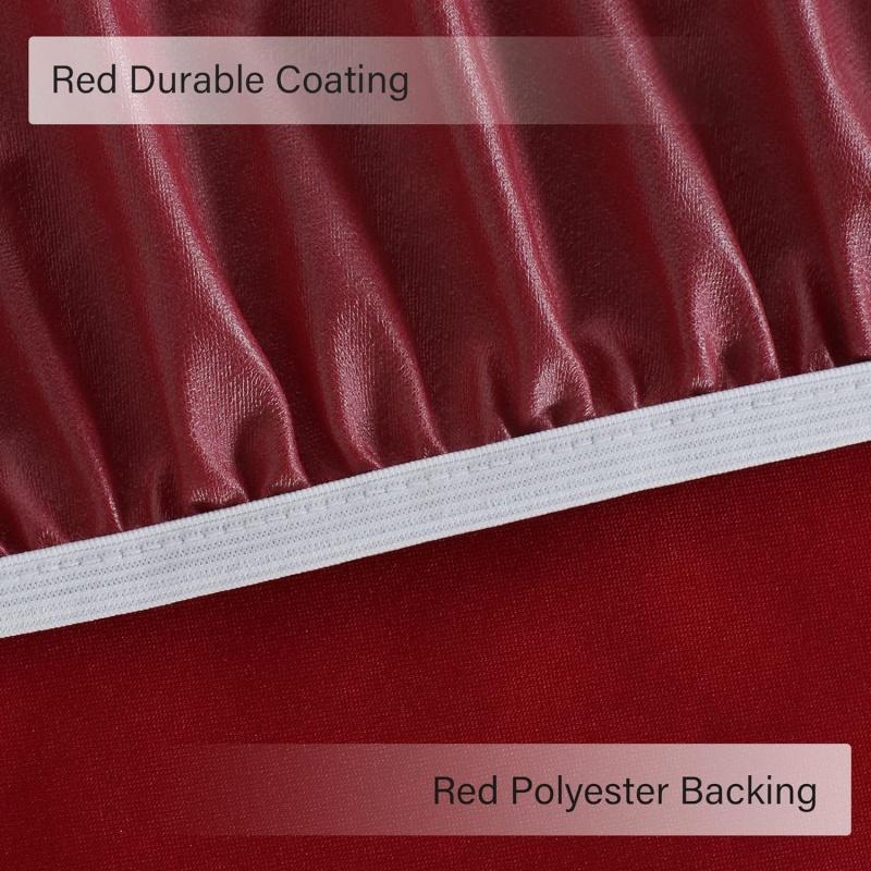 New 60-140cm Weding Round Table Cover Waterproof Case Dining Table Oil-Proof Elastic Tablecloth Fitted Wedding Decoration Hotel