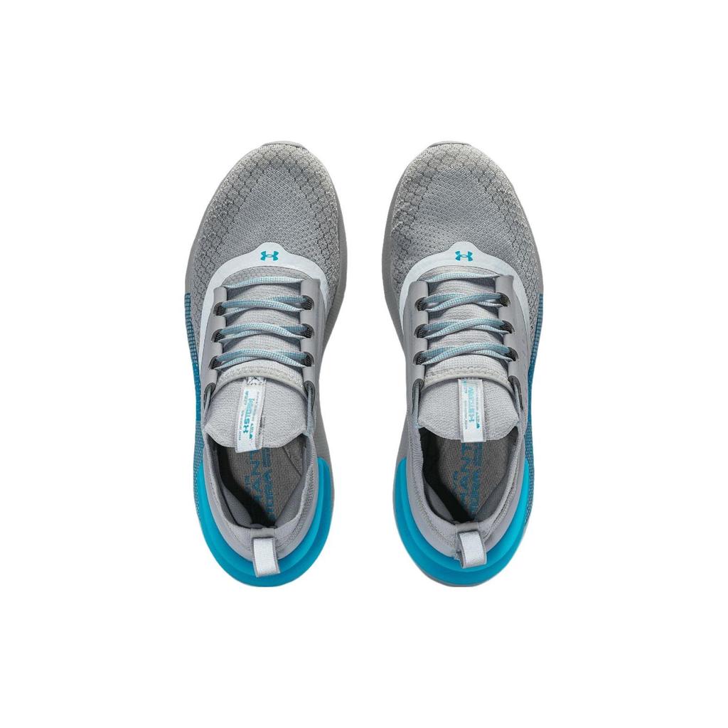 Under Armour HOVR Phantom 3 Storm Breathable Versatile Fabric Low-Top Casual Running Shoes Unisex Sneakers Blue Gray 3025522-103