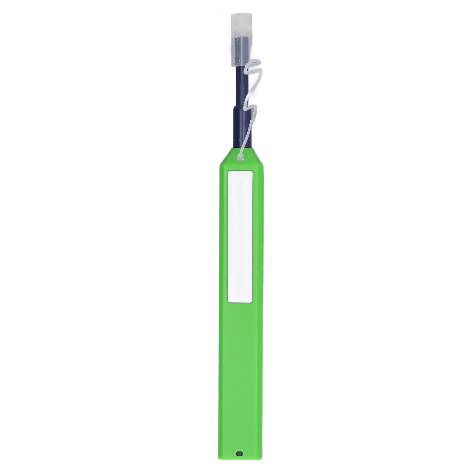 

LC Fiber Optic Cleaning Pen 1 Click Optical Fiber End Cleaner Non Static Resin 1.25mm Green