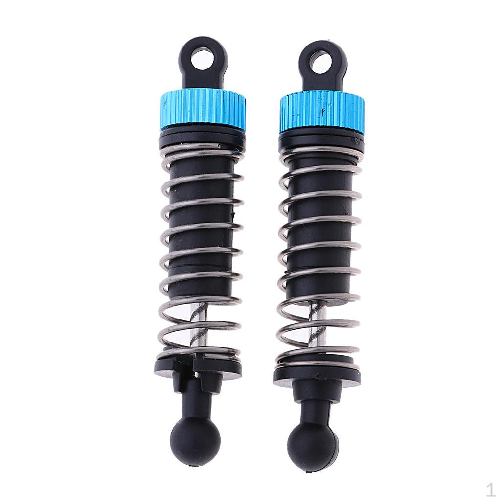 

2pcs RC Car 1/18 Parts 57mm Length Front Shock 959- for A929-B A969-B A979-B crawler