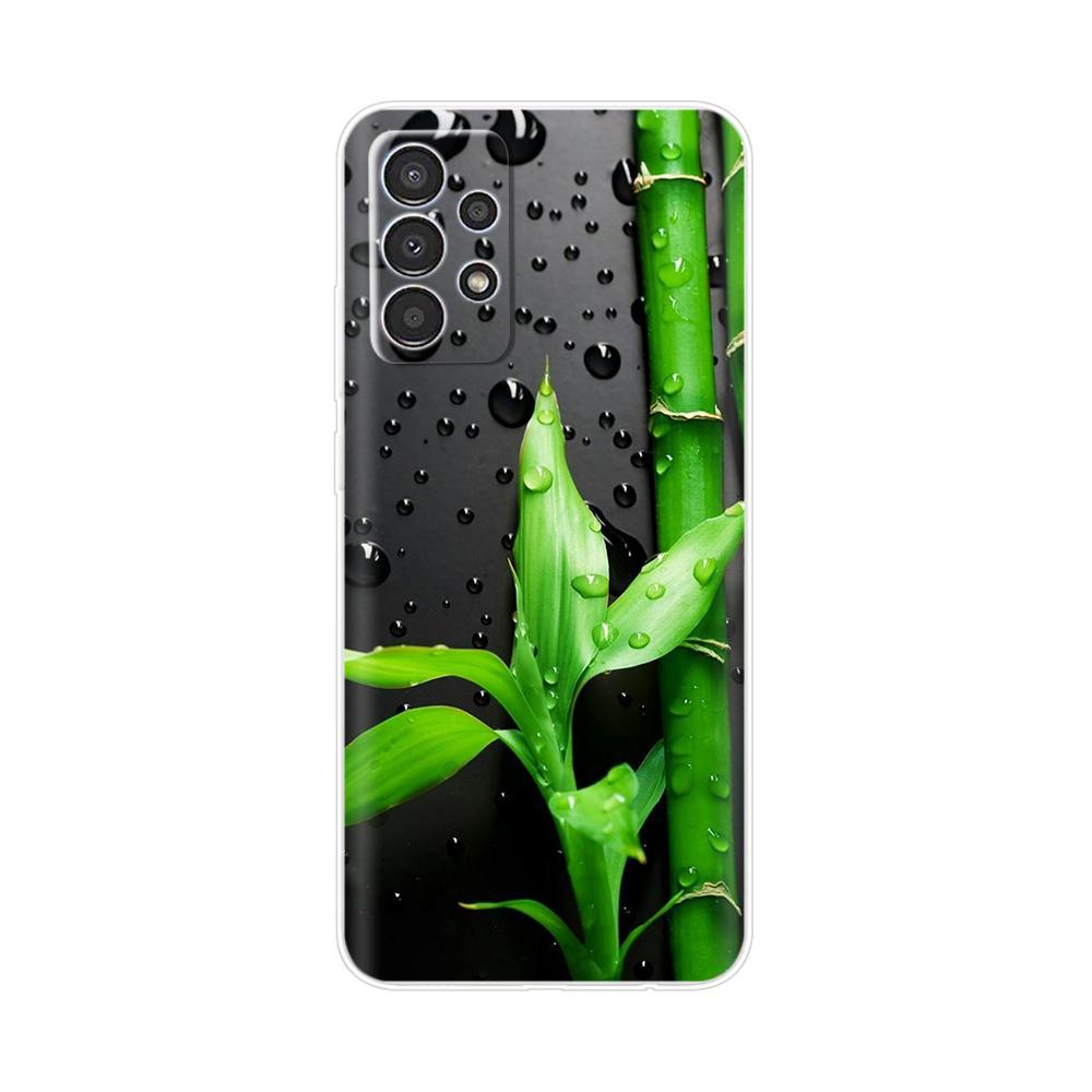 For Samsung Galaxy A52 Case A52S A72 A32 Cover Cute Flower Clear Soft Phone Back Cover For Samsung A 72 32 52 Fundas Transparent