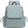 Solid Color Women's Backpack Student Schoolbag