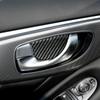 Inner Door Handle Bowl Cover Trim Carbon Fiber For Infiniti Q50 Q60 2014-