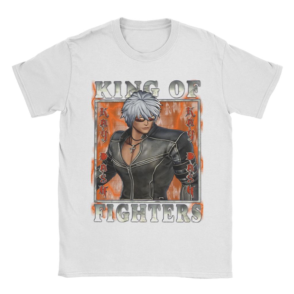 Novelty King of Fighters XV Better Than TShirts Unisex O Neck Pure Cotton T Shirts Short Sleeve Tees Plus Size Clothing