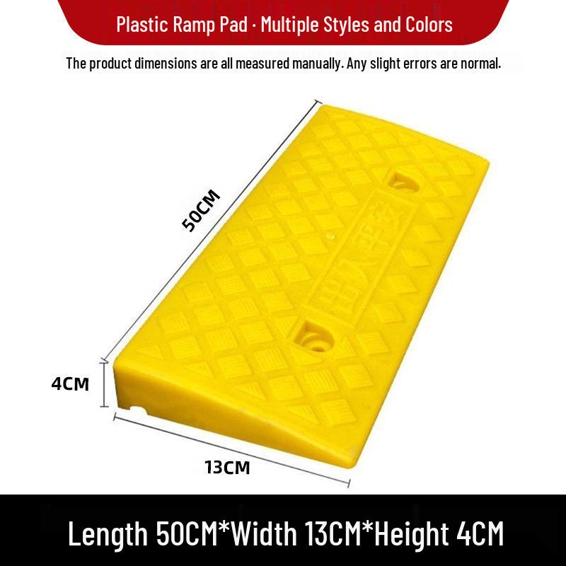 Plastic Threshold Ramp & Speed Bump for Cars and Curb Climbing