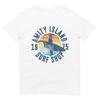 Jaws Amity Island Surf Board Tshirt