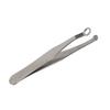 Nose Hair Trimming Tweezers Stainless Steel Friendly Round Tip Easy Cut Nose Hair Tweezers for Noses Sideburns Brow Body