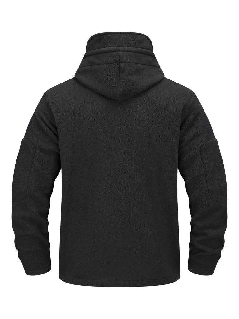 Men's Warm Fleece Hooded Jacket - 2025 Autumn/Winter Collection