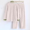 Women's Flannel Can Be Worn Outside, Soft And Comfortable, Thick And Warm, Plus Size Long Sleeved Long Pants Home Suit Set