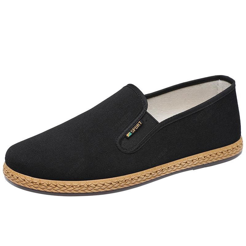 Men's Shoes Casual Sneakers Summer Lightweight Canvas Breathable Anti Slip Flat Shoes Affordable Casual canvas shoes