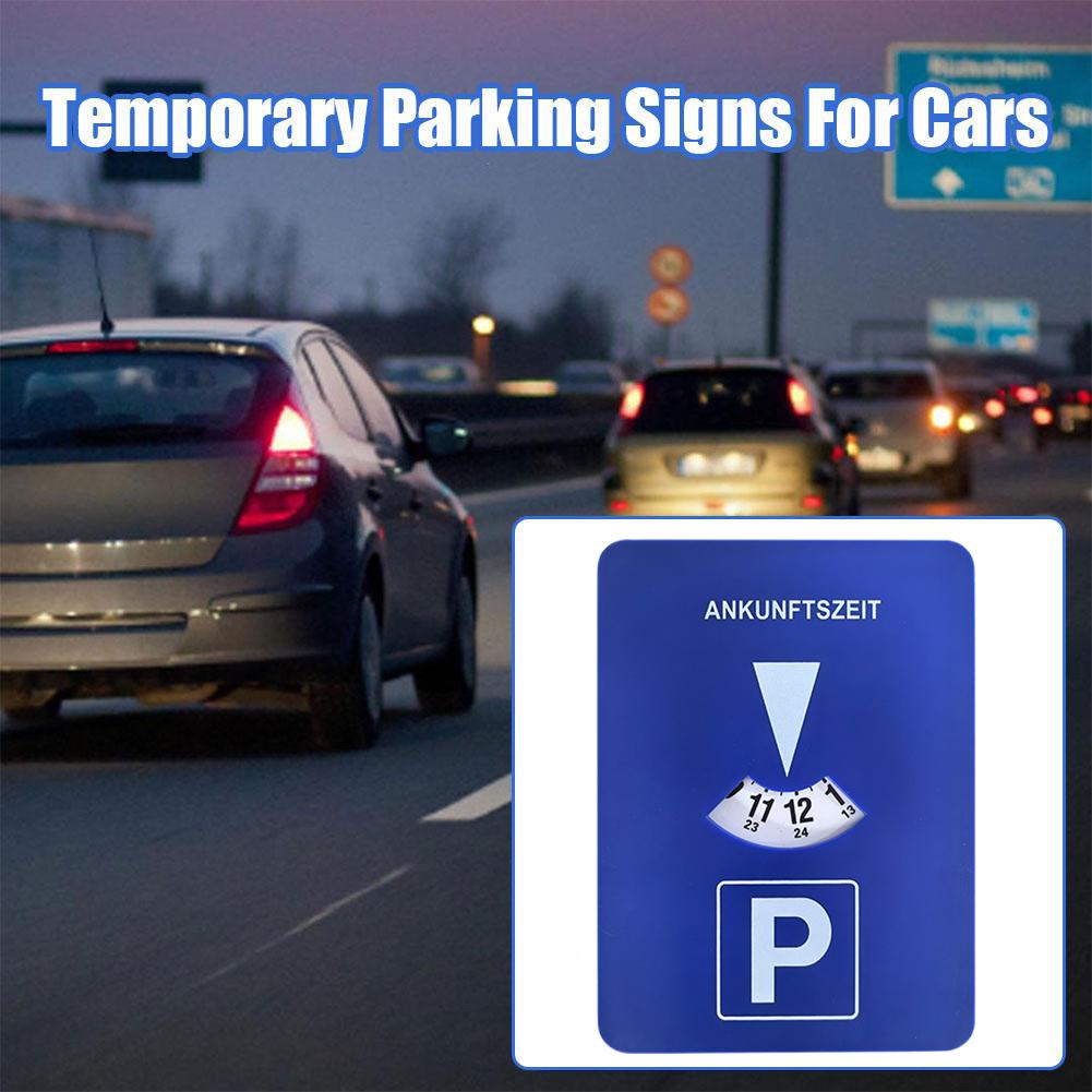 Digitální parkovací kotouč Snadno použitelný Přenosné hodiny Nástroj pro zobrazení času příjezdu Příslušenství do auta Kontrola parkování