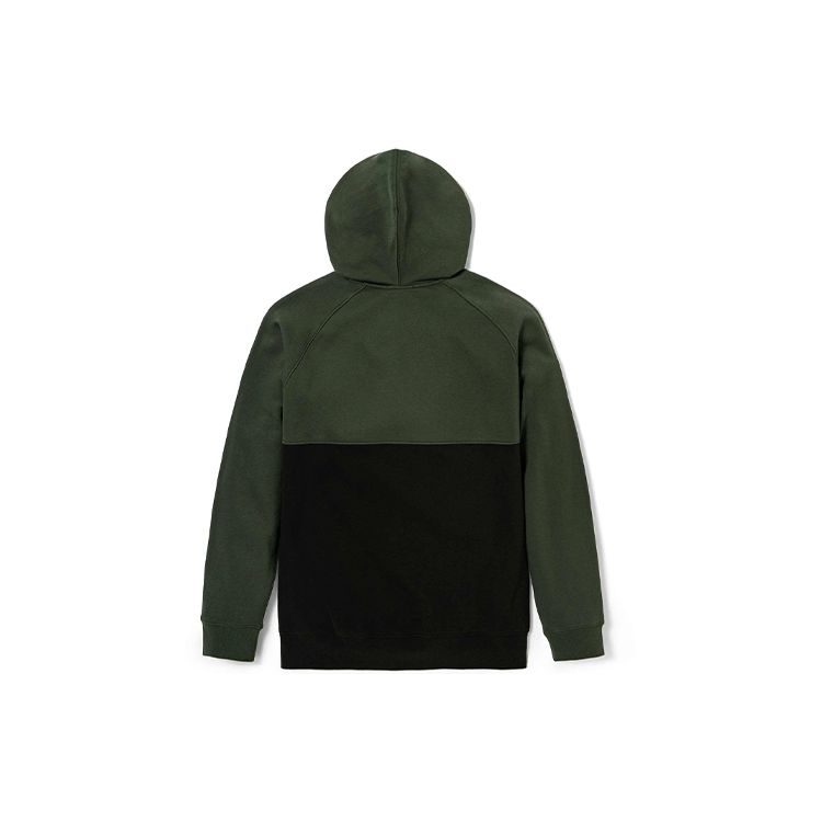 Timberland Logo Embroidered Color Block Casual Hoodie Men Hoodies Green A22KQ-W74