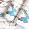 HaoHome Butterfly DIY Self Adhesive Wallpaper Peel And Stick Contact Paper for Bedroom Shelf Drawer Decor