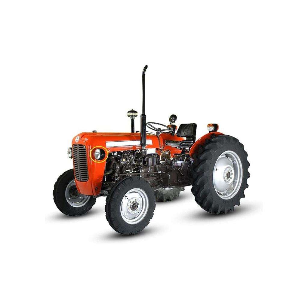 APSMOTIV Tractor Headlights Assembly 12V Lights For Massey Ferguson135 35 35X 65 765, Ford 8N David Brown 700 800 1200 1400, Ih Tractor B275 B250 B414