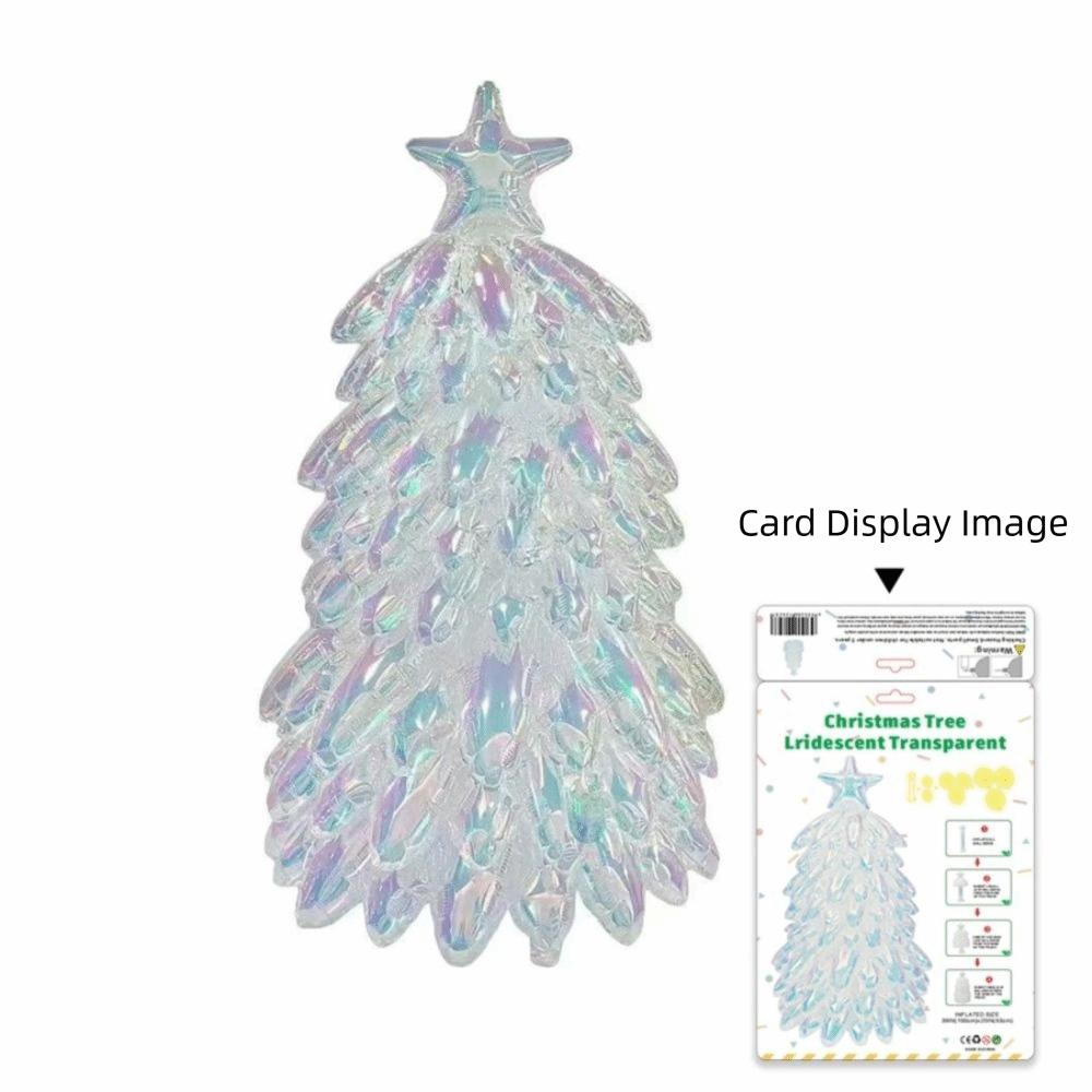 Party Props Large Inflatable Balloon Aluminum Film Christmas Tree Balloon New Year Party