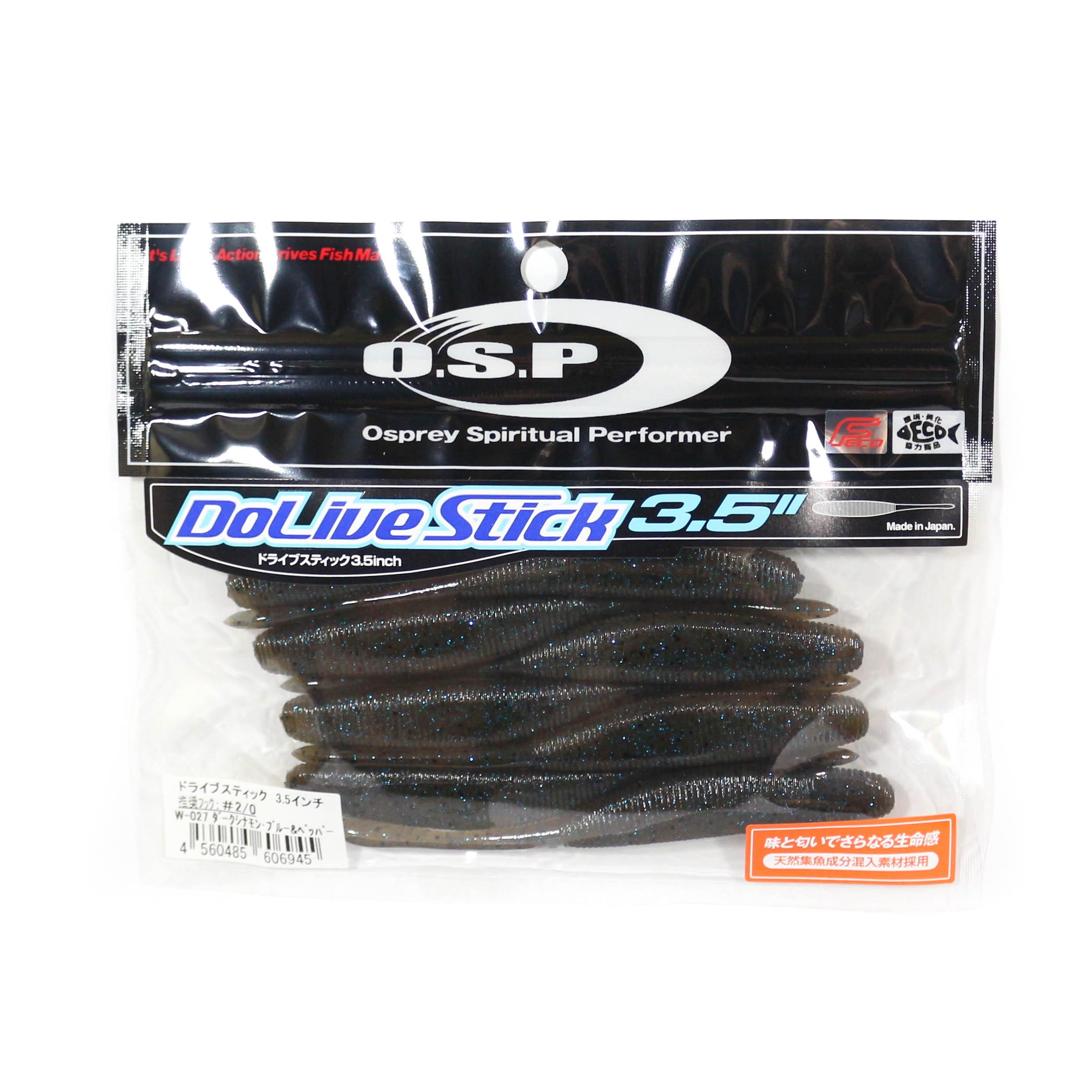 

OSP Soft Lure Dolive Stick 3,5 дюйма W-027 (6945)