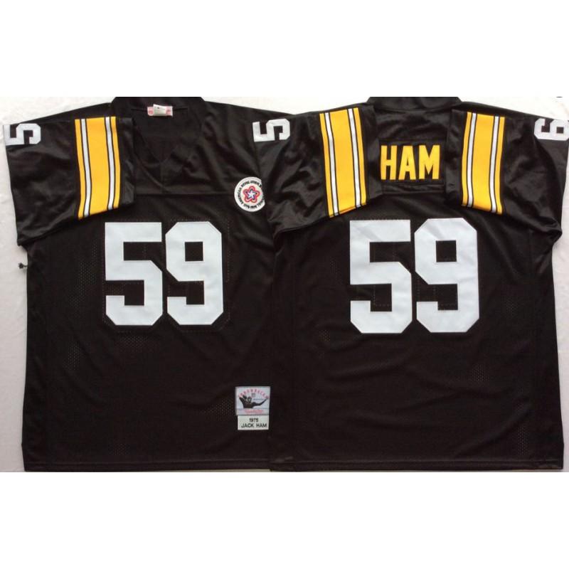 Pittsburgh Steelers NFL Camiseta Retro Hombre Mujer Algodón Camiseta Deportiva Ropa para Aficionados Fútbol Rugby Juego de Entrenamiento Ropa