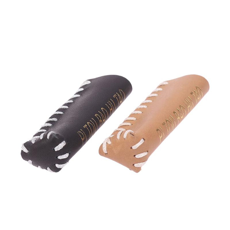 Snooker Billiard Cue Tip Head Protective Leather Cover Cue Head Protector Sturdy Outdoor Sports Accessories