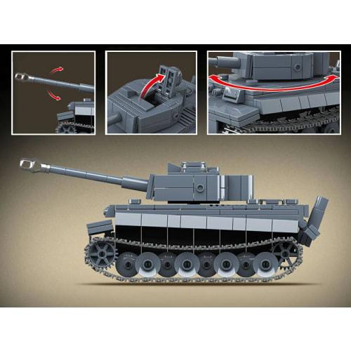 AFM Sd Kfz 181 Tiger 1 Main Battle Tank 503 Blocks