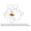 17801-21060 Engine Air Filter Element Fit for Toyota Prius C Aqua Yaris Aygo Citroen C1 Peugeot 108