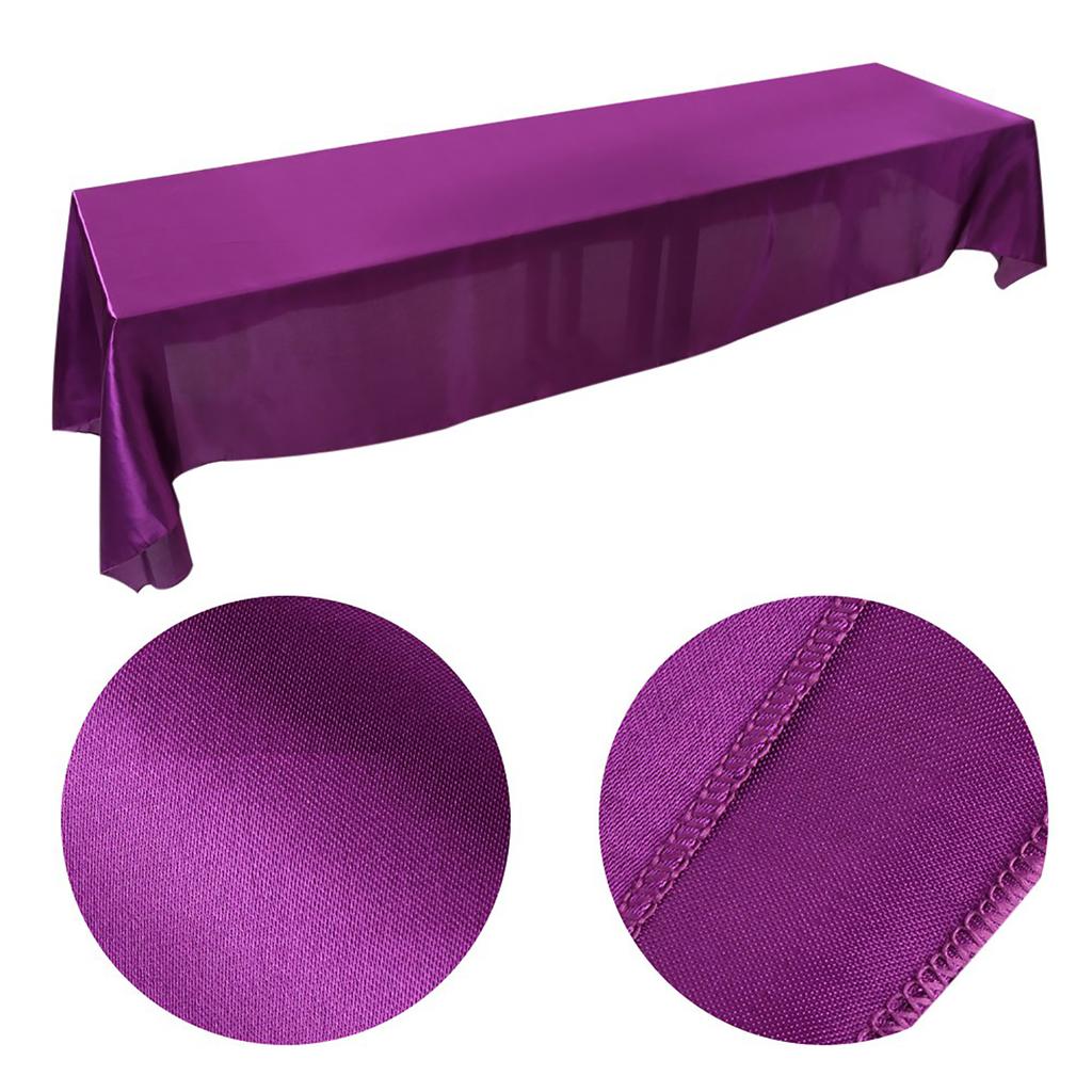 145x320cm Rectangle Tablecloth Table Cover Stain Resistant Banquet Wedding Party Decor