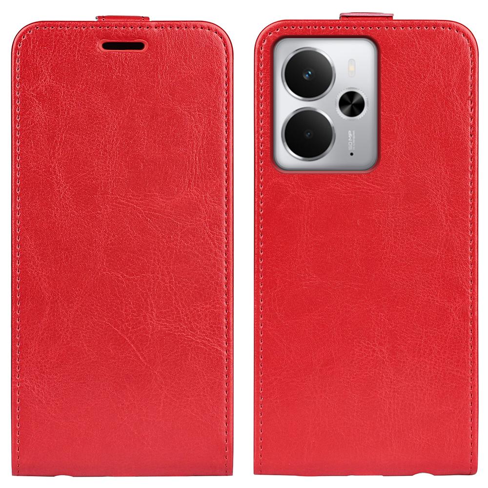 

Для Realme 14 5G Чохол з відділеннями для карток Вертикальний відкидний шкіряний чохол для телефону D