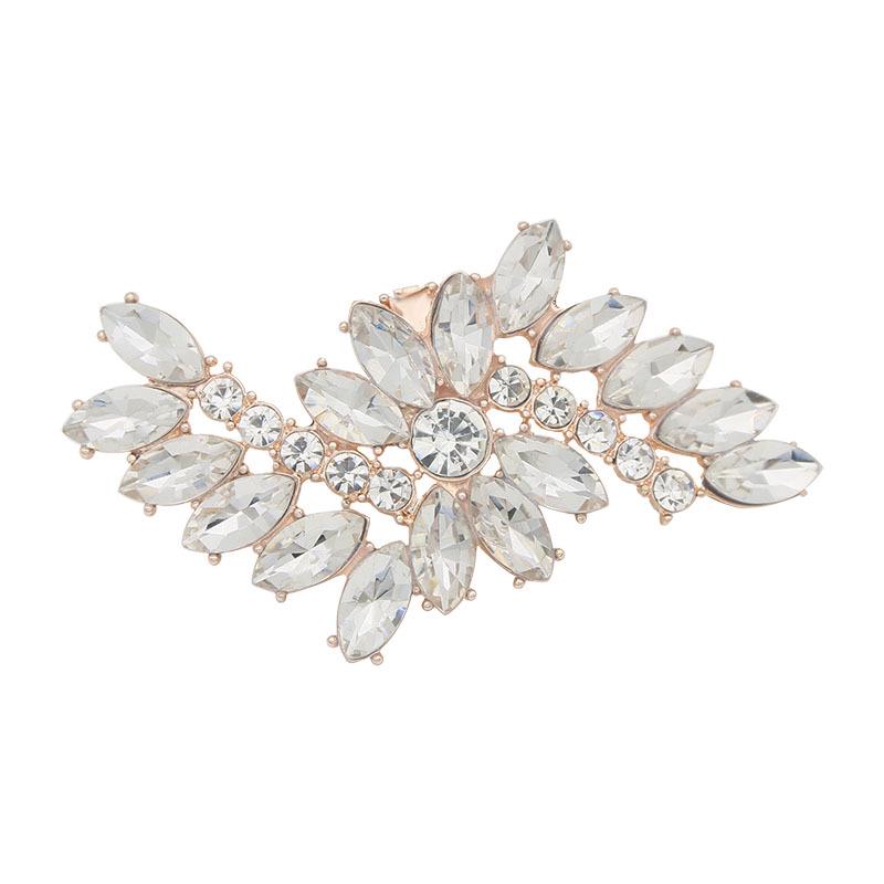 

Removable Shoe Buckle Decorations: Versatile High-Heel Accessories with Metal Clips for Weddings