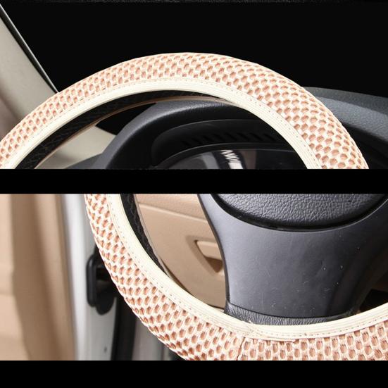 Universal Truck Car Breathable Anti-Slip Steering Wheel Cover Guard Protector