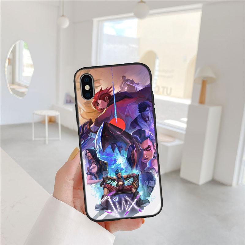 QT6 Arcane Jinx Phone Case for Samsung Galaxy A05 A05S A12 A13 A15 A33 A53 A73 M15E M55 S10 S10E S20 Ultra Lite Plus Fe