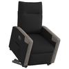 VidaXL Fauteuil inclinable électrique noir tissu 3324102