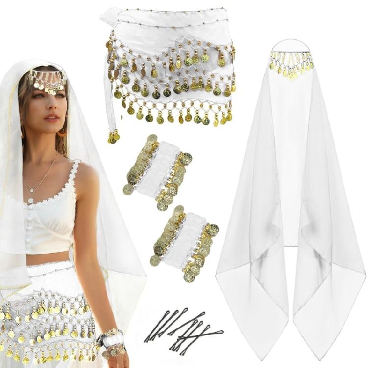 Belly Dance Stage Costume Lightweight Fabric Belly Dance Clothes For Comfort And Freedoms Of Movement