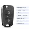 K2 K5 For Hyundai For Rio 3 Cerato 3 Buttons Remote Key Shell Flip Folding Key Case Car Key Shell