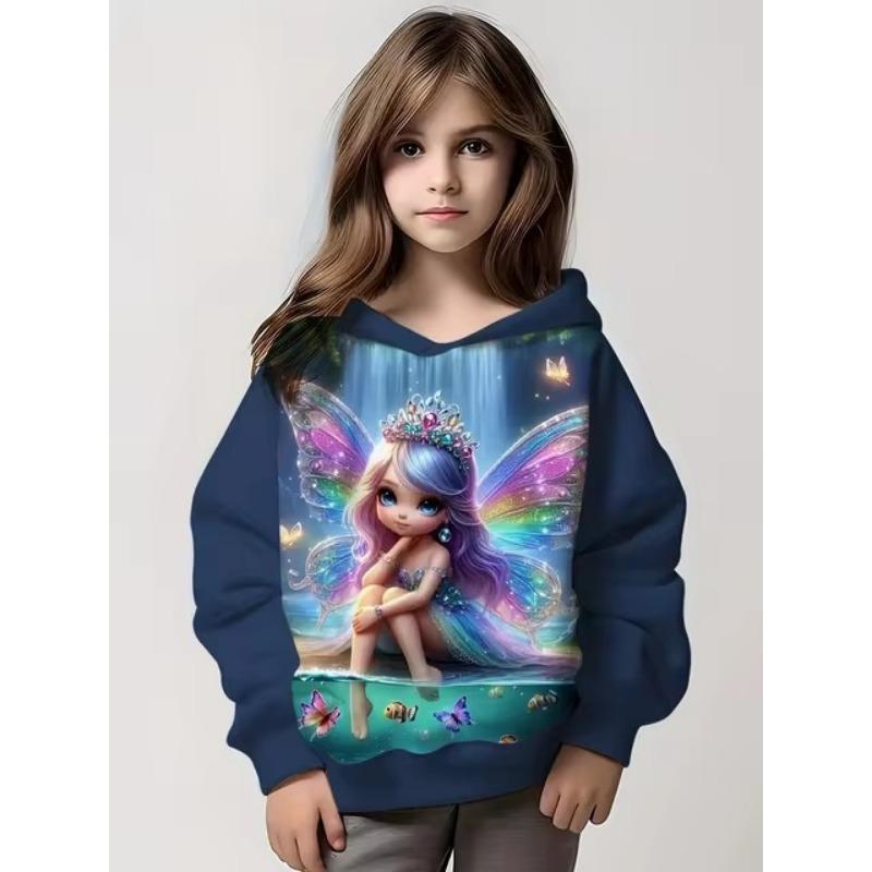 Ursuleț minunat în bomboane hoodies casual confortabile vrac cu mânecă lungă topuri hanorace copii desene animate haine de toamnă și iarnă haine