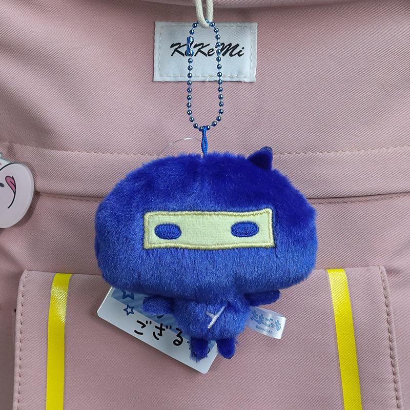 Tamagotchi Plush Keychain Cute Mametchi Memetchi Kuchipatchi Stuffed Pendant Cartoon Anime Bag Decoration Soft Doll Keyring