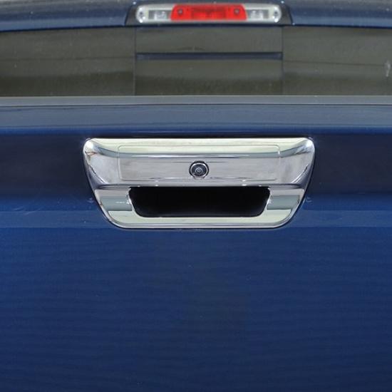 Rear Door Tailgate Handle Cover Trim Decor Chrome For Dodge Ram 1500 18+Exterior