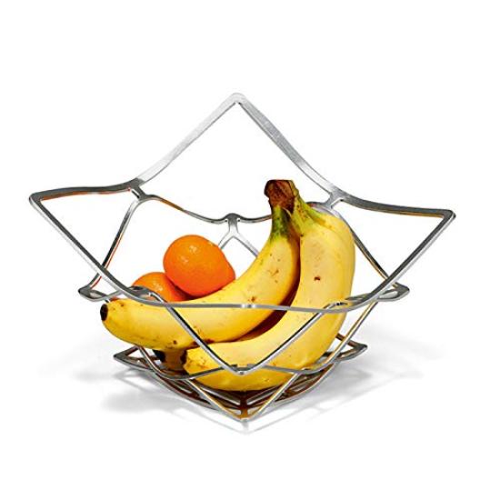 Red Cotton Ribbon Wrapped in Washi KAGO Square Large 25x25cm Tin Basket Large [Nousaku Paper]