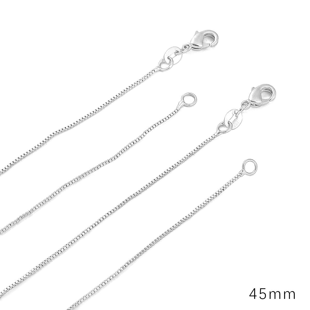 

Мідний ланцюжок з бісеру для ключиці для аксесуарів для рукоділля своїми руками 0.8mm срібний