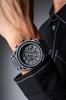 Authorized Distributor D1 Milano Watch Polychrono Black Sketch PHBJ14 [D1 MILANO] Men's [POLYCARBON] 40.5mm